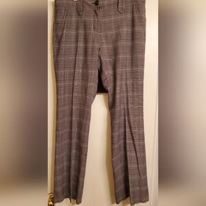 CAbi style 922R Counsel Pant sz 6, gray plaid